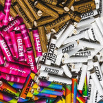 Bunte Gizeh Tubes mit Aktivkohlefilter in Pink, Weiß, Braun, Regenbogen – pure taste!