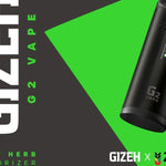 Schwarzer Gizeh G2 Vaporizer mit grüner LED – wie lange hält die Session?