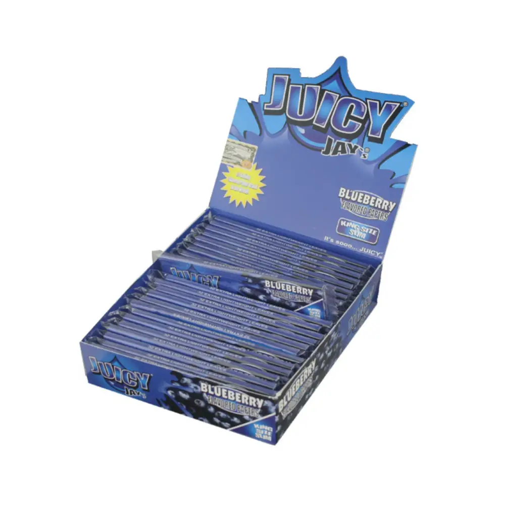 Blueberry Juicy Jays King Size Papers 32 Blatt, Headshop Produkt