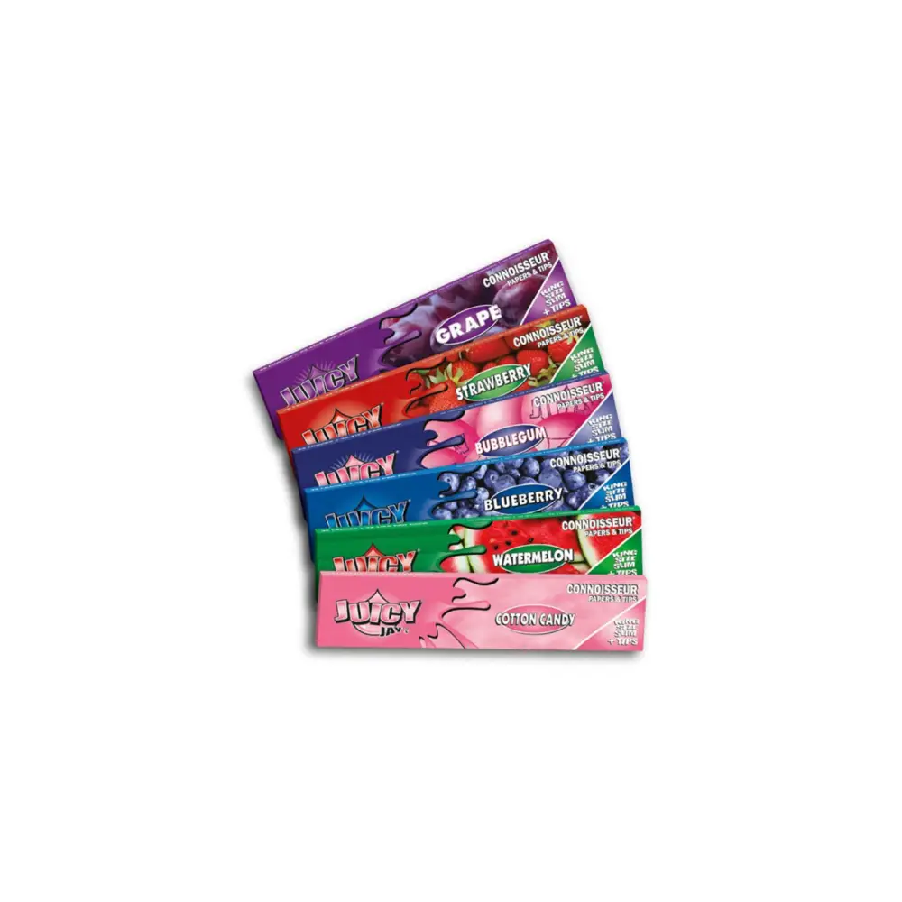 Juicy Jays Cotton Candy Papers King Size 32 Blatt + Tips Headshop