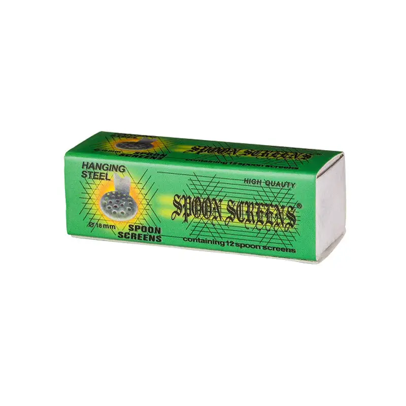 Grünes Einhängesieb Stahl 18mm 12 Stück headshop Siebe