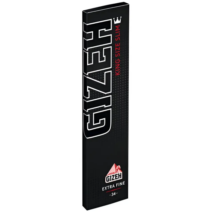 Gizeh Black Extra Fine King Size Slim mit natürlicher Gummierung, Headshop