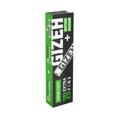 Gizeh Black King Size Extra Slim mit Active Filter, Headshop-Produkt