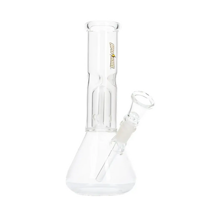 Glasbong Ice + Percolator 21 cm mit klarem Glas und Perkolator für Headshop