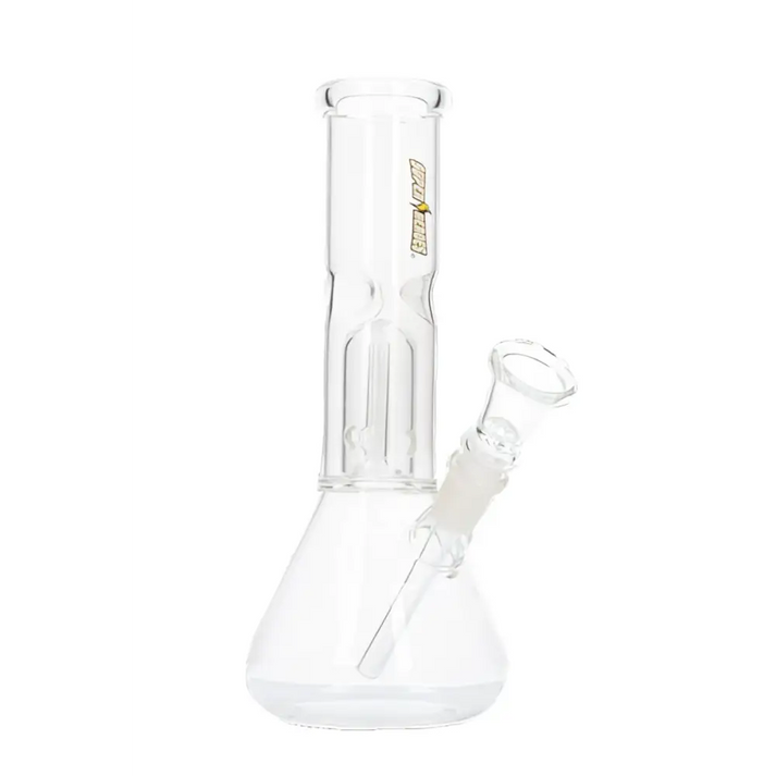 Glasbong Ice + Percolator 21 cm mit klarem Glas und Perkolator für Headshop