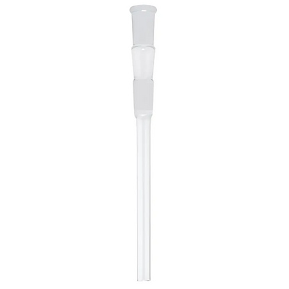 Glaschillum 14 cm Schliff 14,5 mm klarer Glas-Adapter Headshop