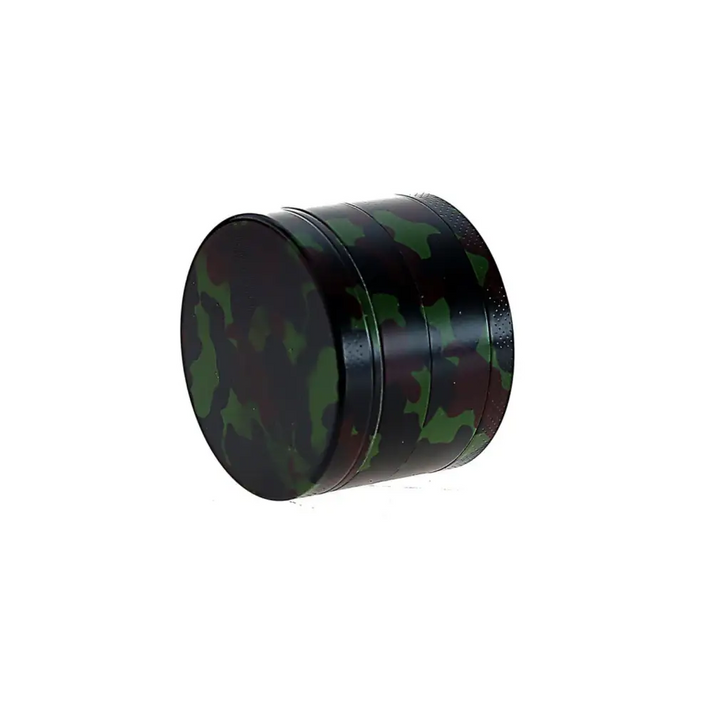 Grinder Camouflage Metall 4-tlg schwarz-grün getarnt aus Metall