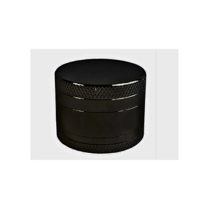 Schwarzer Grinder mini schwarz mit Rillen - Headshop Produkt