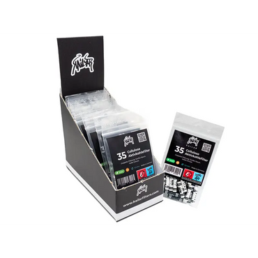 Kailar weiß Slim 35er Pack 5,9 mm Aktivfilter schwarz-weiß Headshop