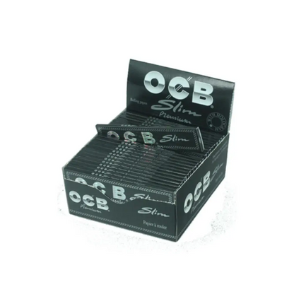 OCB Premium KS Slim Papers in schwarzer Kartonbox Headshop