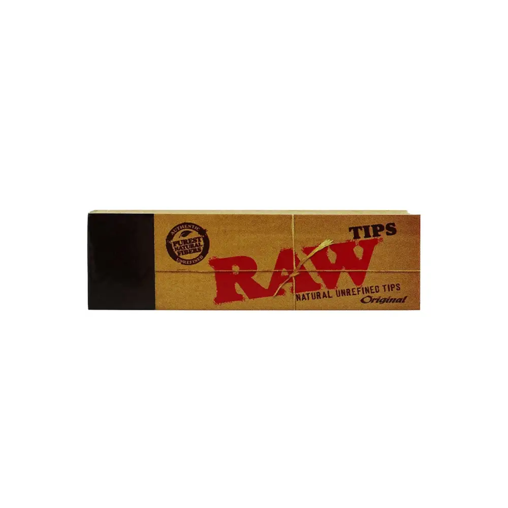 RAW Filter Tips ungebraicht 50 Blatt braune Kartonbox Headshop