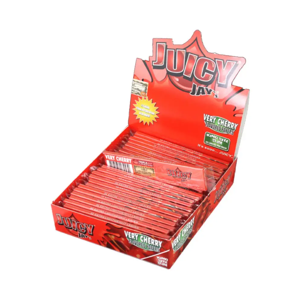 Very Cherry Juicy Jays Papers 32 Blatt King Size Headshop